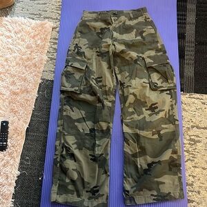 Camo cargo pants